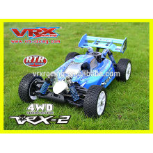 coche rc juguete plástico 1/8 nitro potencia listo para ejecutar buggy pro